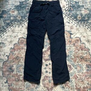 Navy boys lined pants